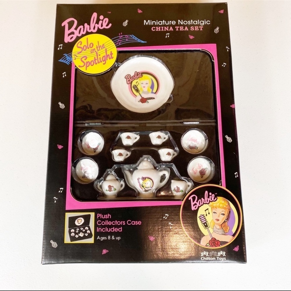 NEW Vintage Barbie China Set 35th Limited Edition Set